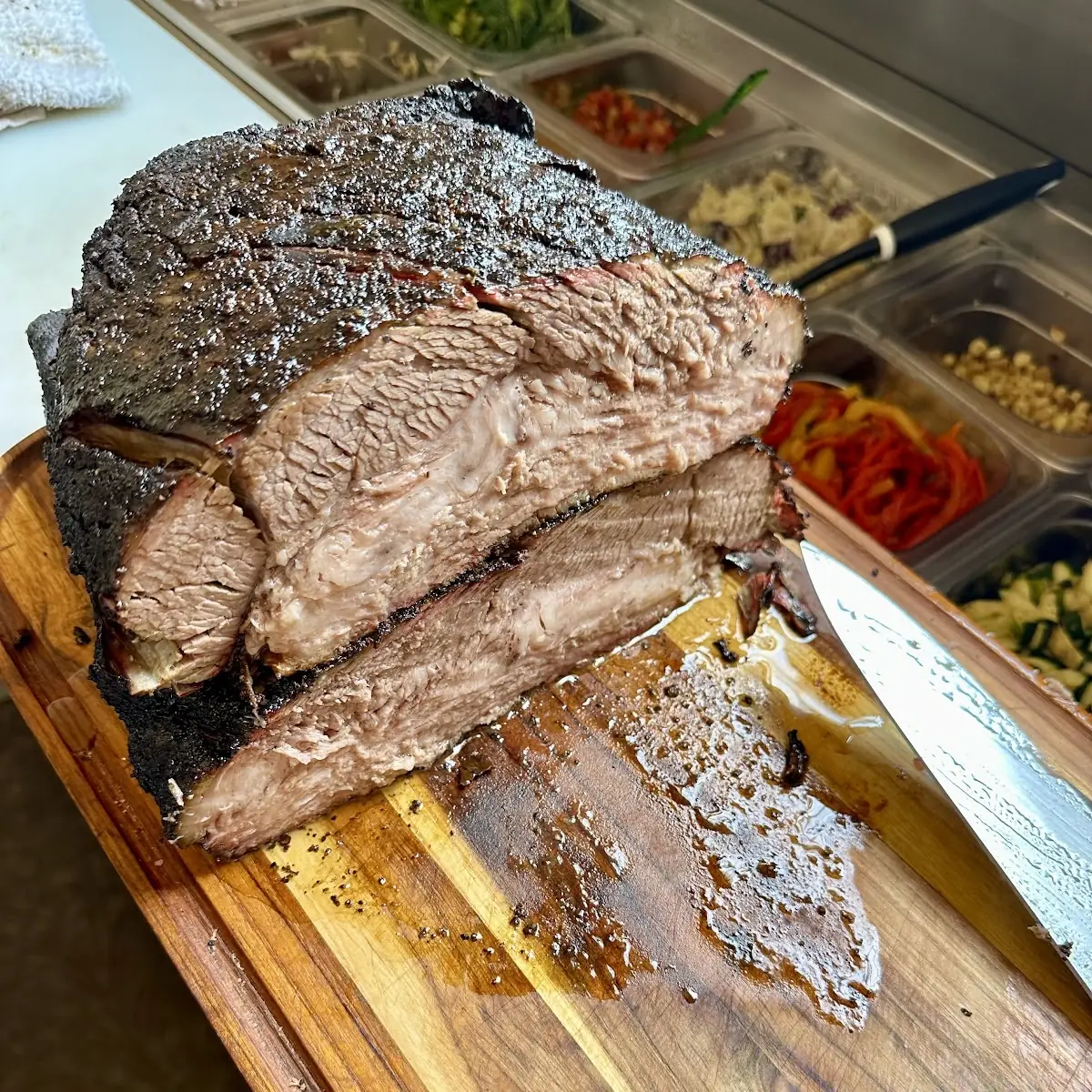 Smoked Brisket Dinner Friday & Saturday Only