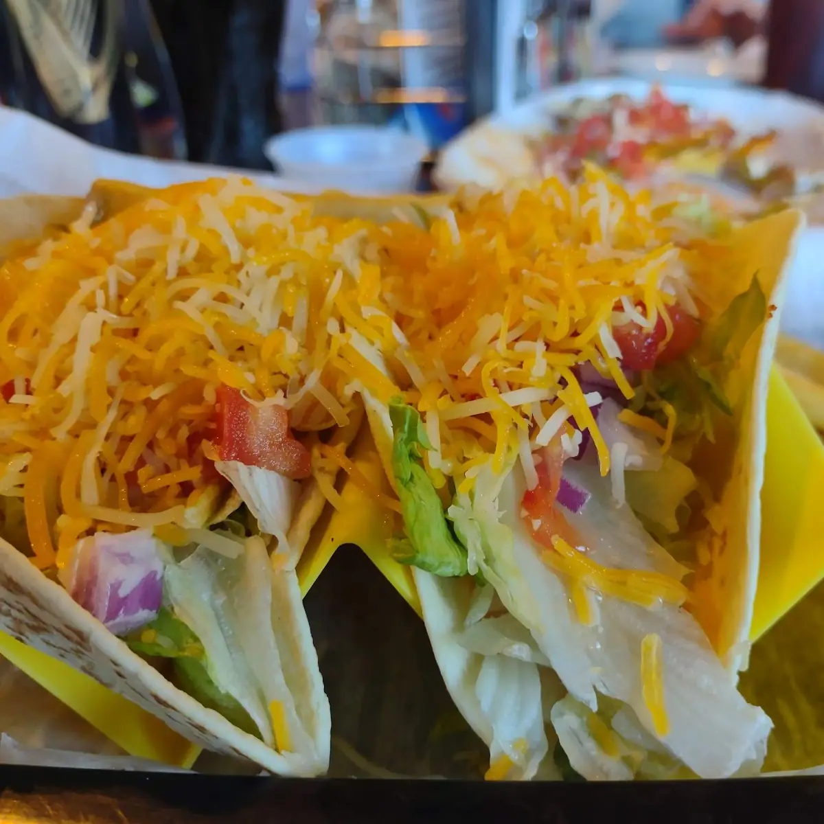 Peel N Eat Shrimp Basket Taco Salad