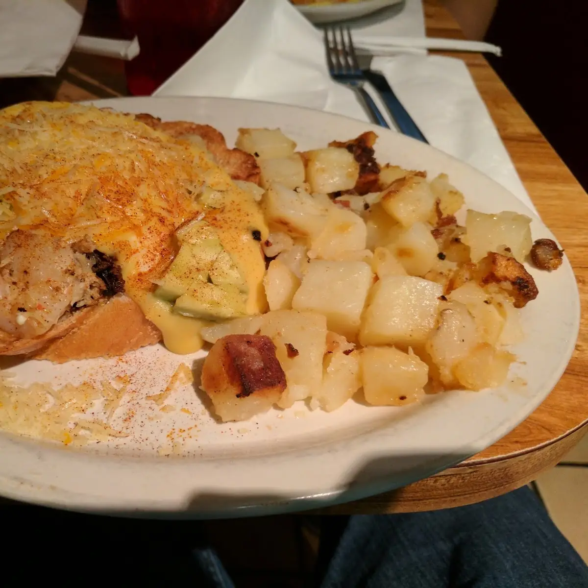 Seafood Eggs Benedict