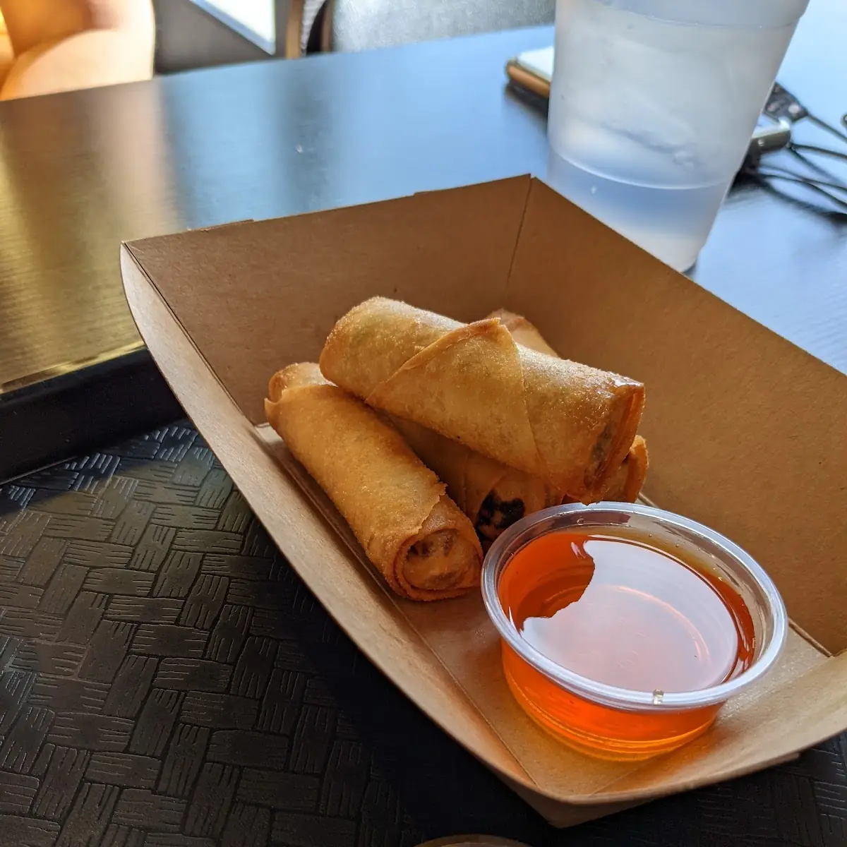 Crispy Fried Banana Spring Rolls