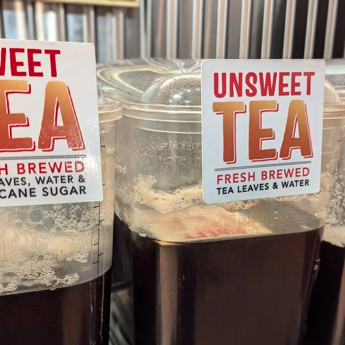 Sweet & Unsweet Tea