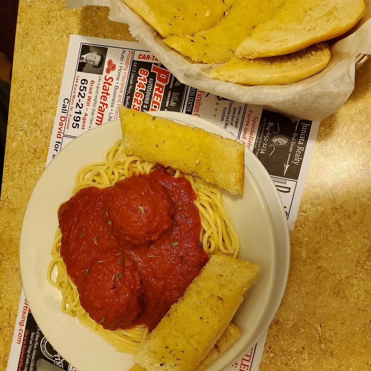 Spaghetti and Meatballs