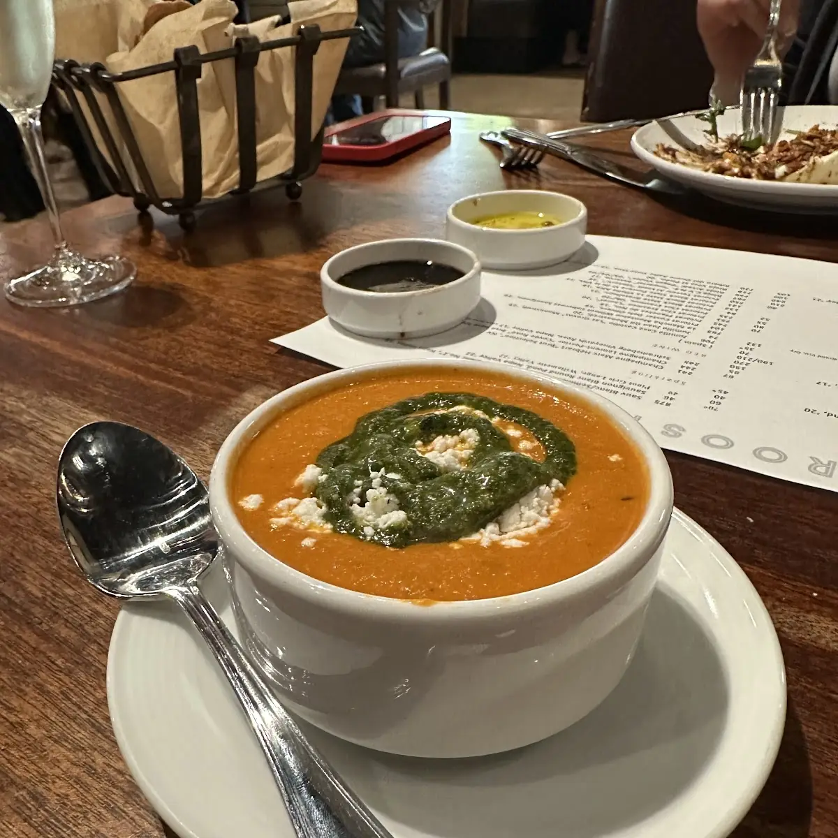 Noble's Tomato Basil Bisque
