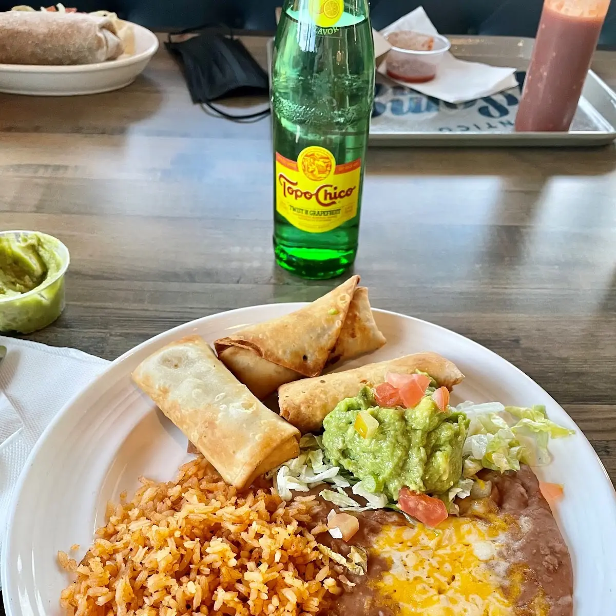 Bean Burrito Meal Nino