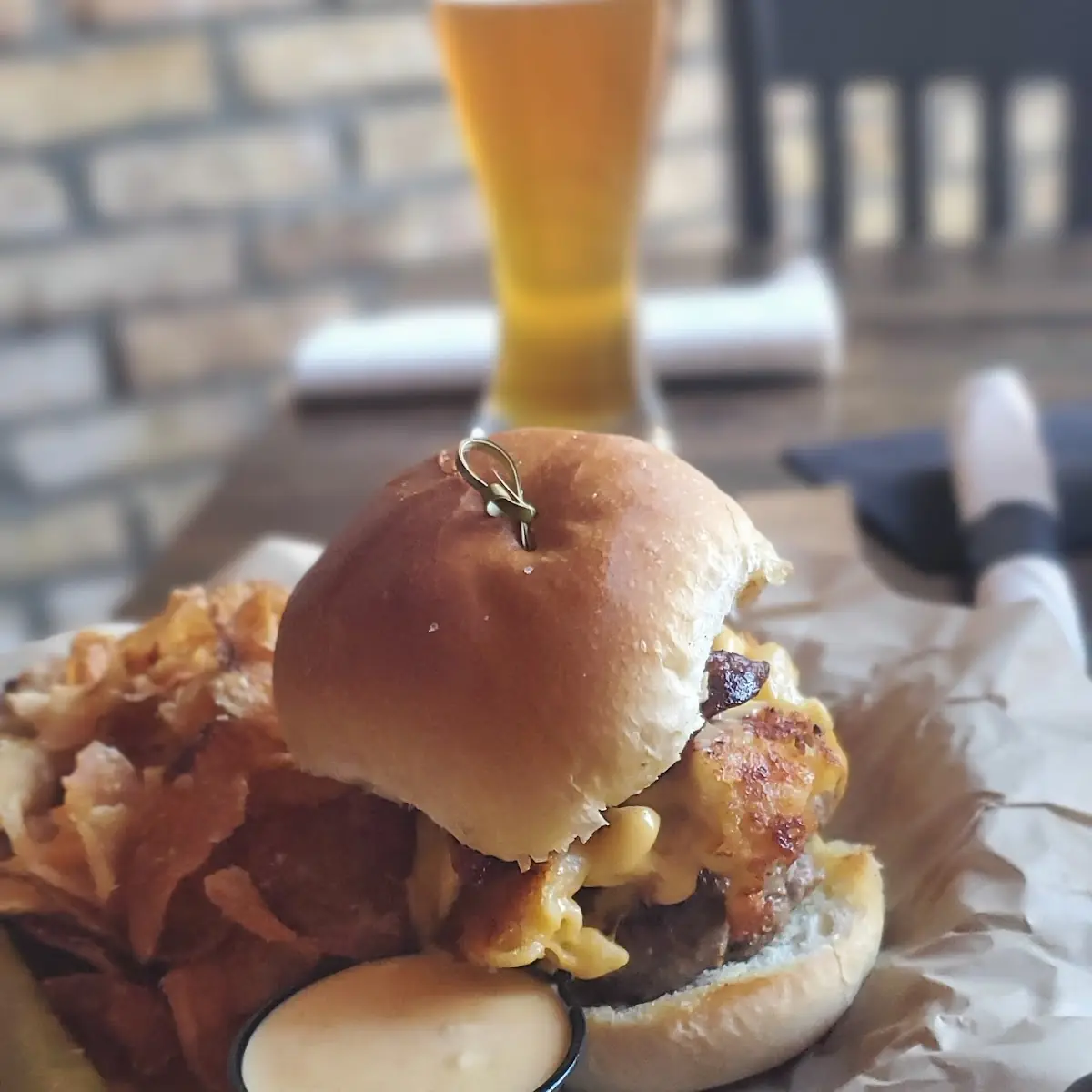 Mac & Cheese Burger