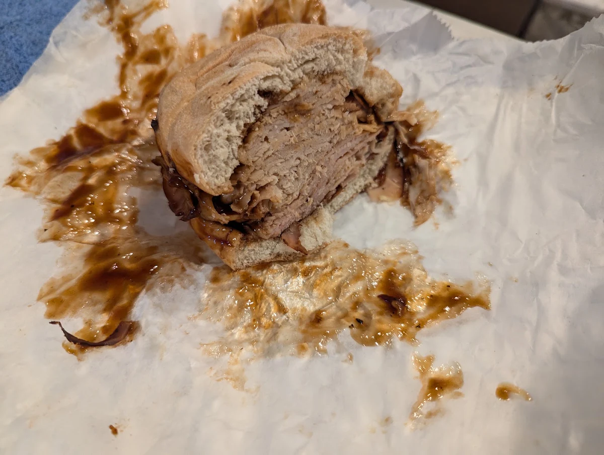 Pit Turkey Sandwich
