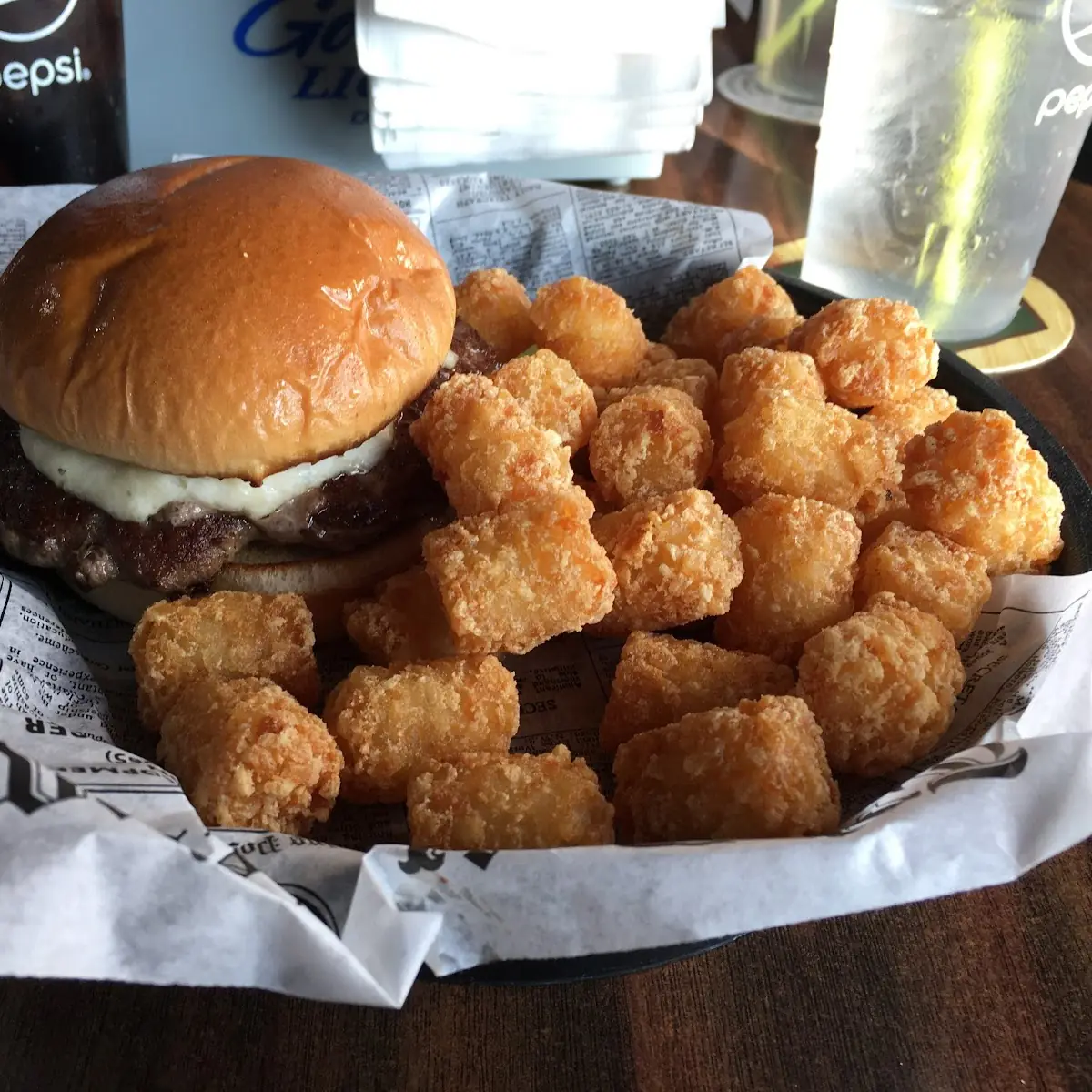Garlic Parmesan Burger