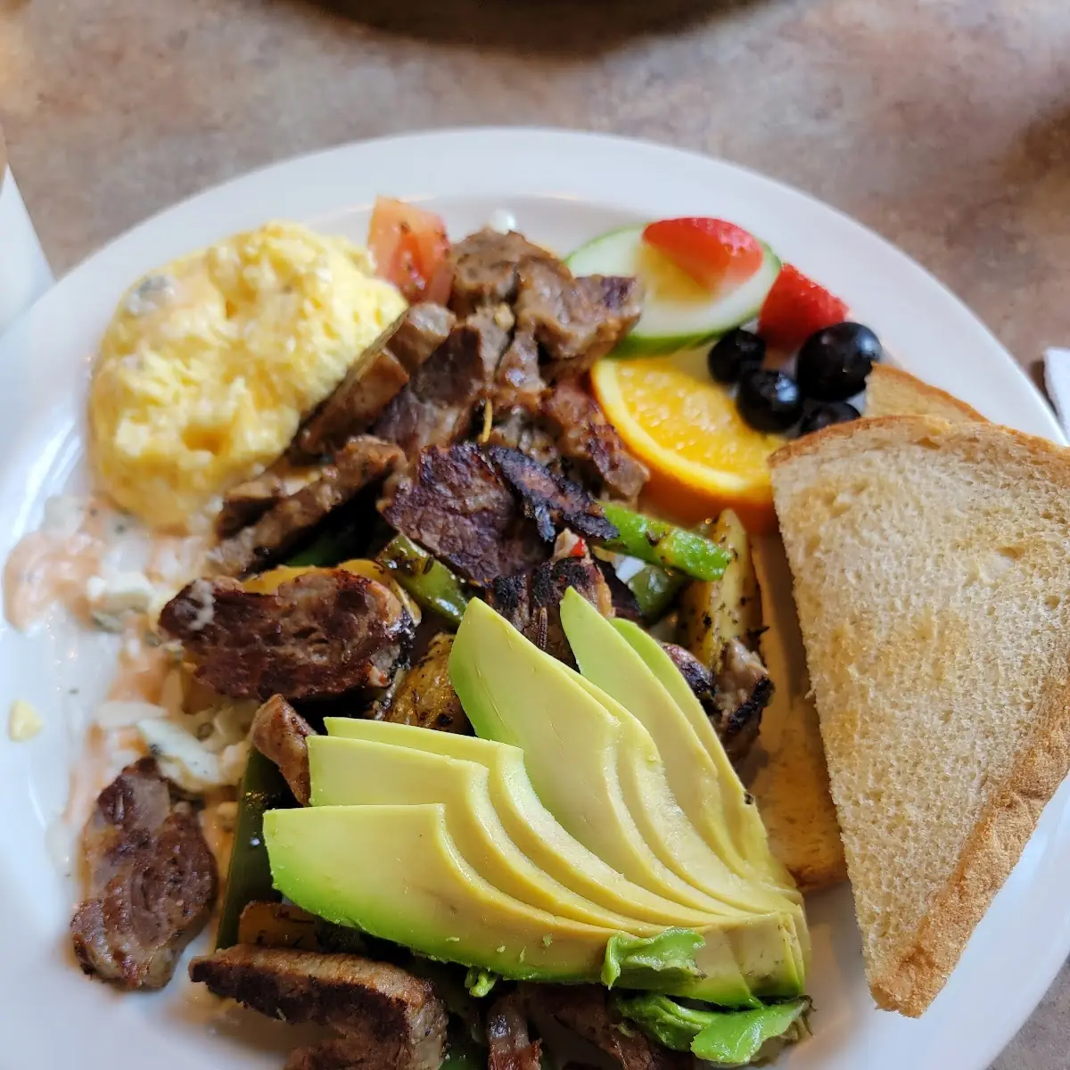 Steak and Potato Breakfast