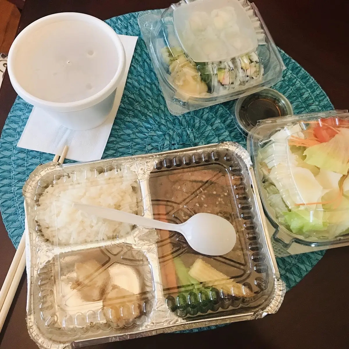Bento Box - Shrimp Teriyaki