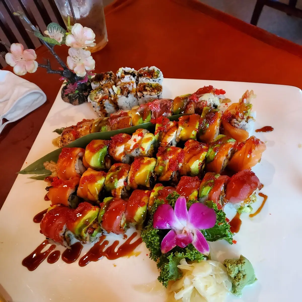 Various Sushi Rolls