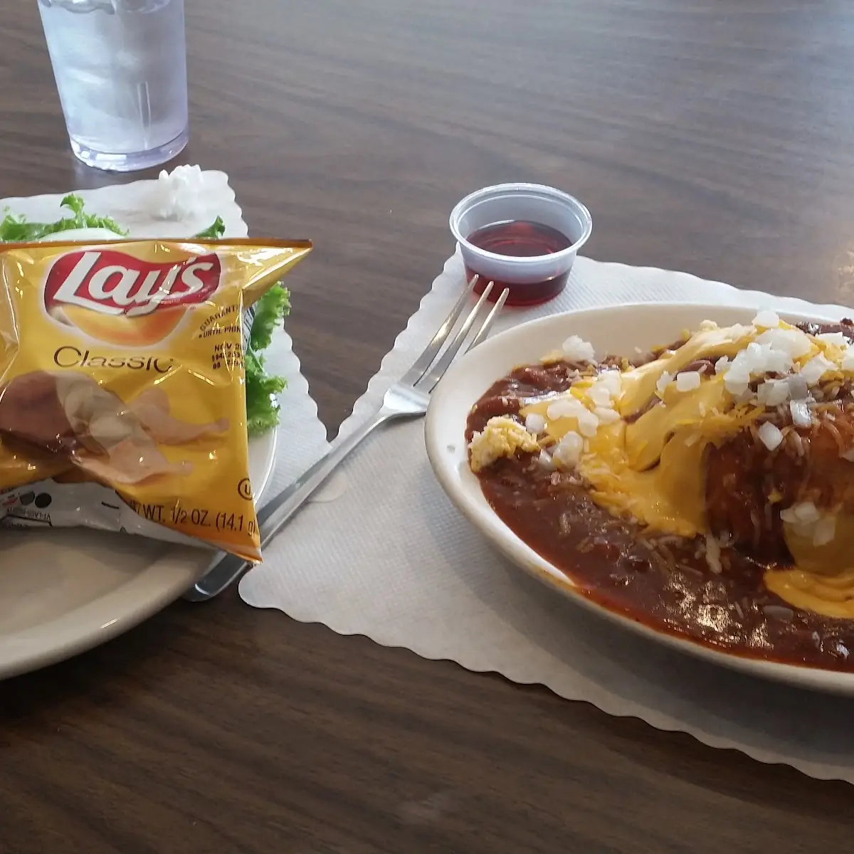 Burger and Chili