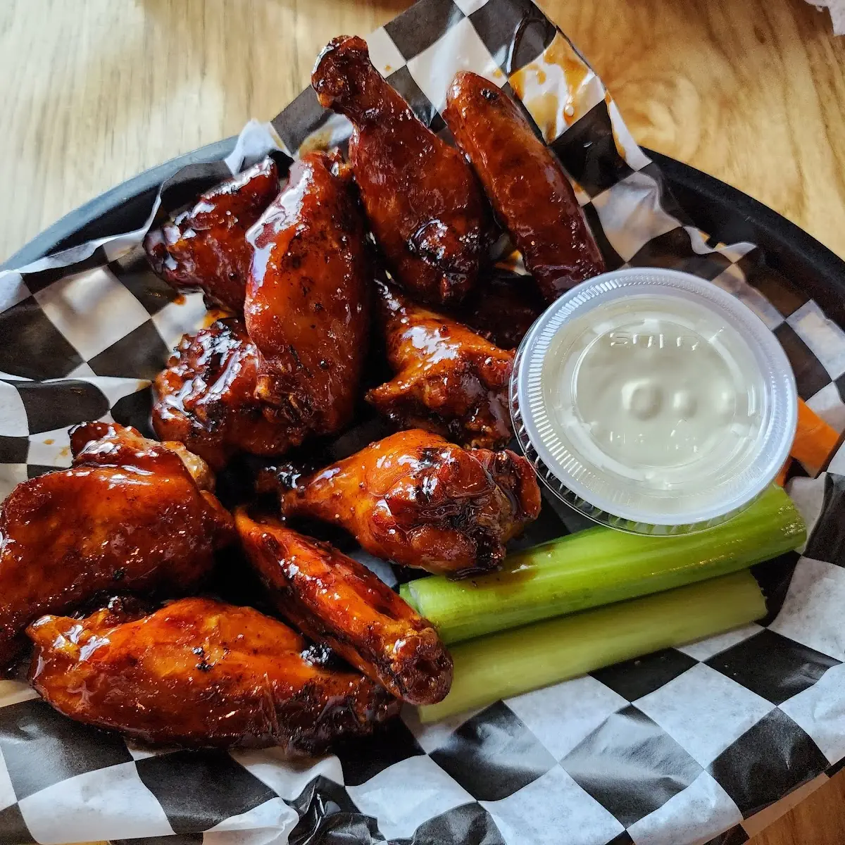 Citrus Chipotle BBQ Chicken Wings