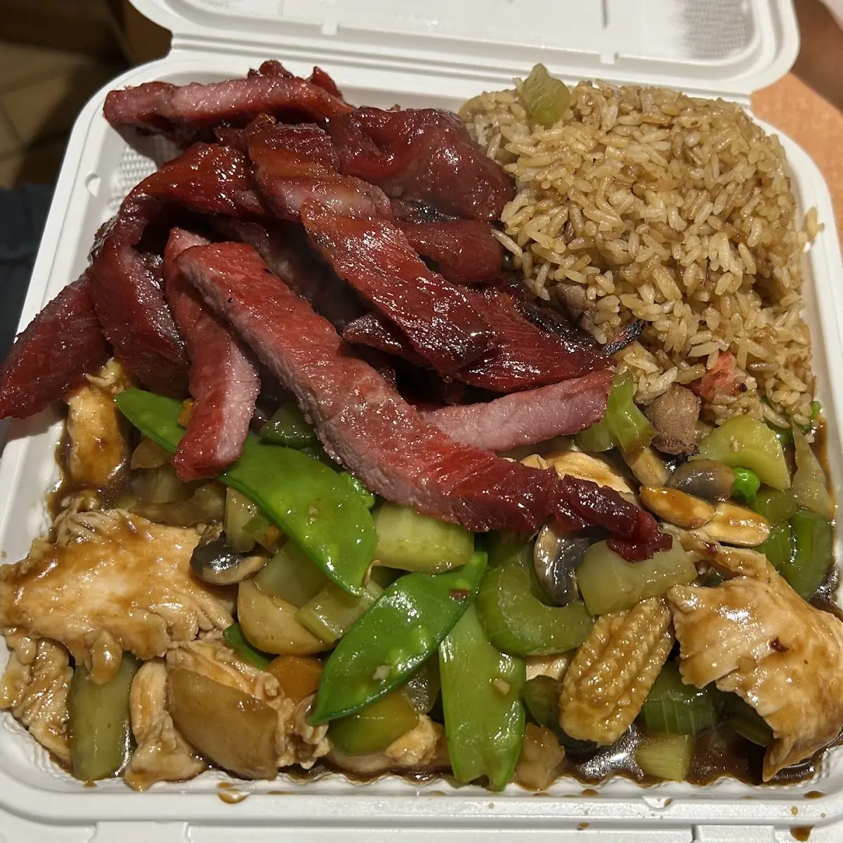 Szechuan Chicken w Boneless Ribs