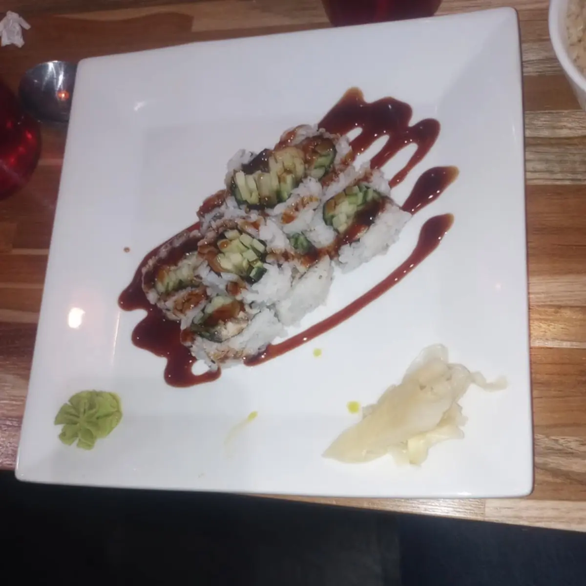 Eel and Cucumber Roll