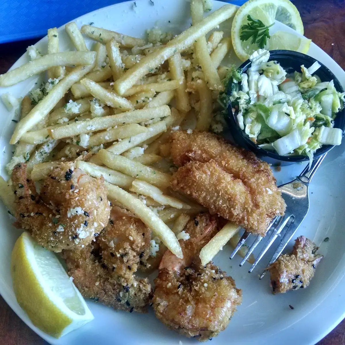 Seafood Combo & Fries