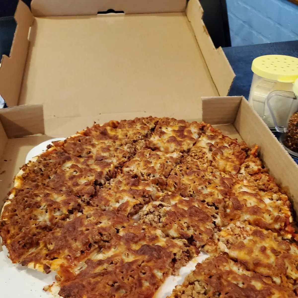 Sausage and Mushroom Pizza