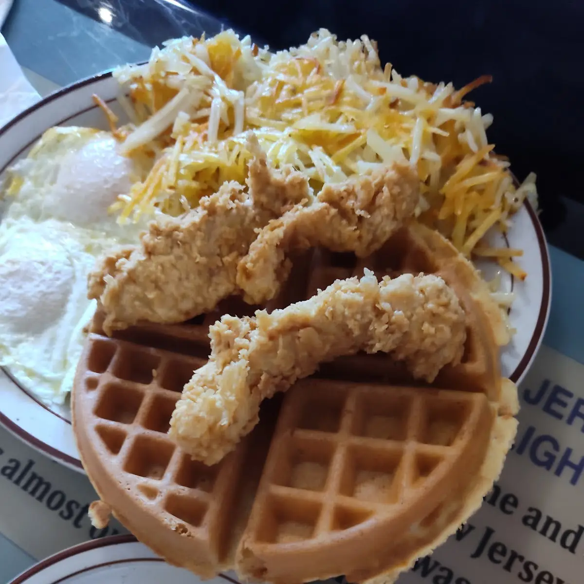 Chicken and Waffles
