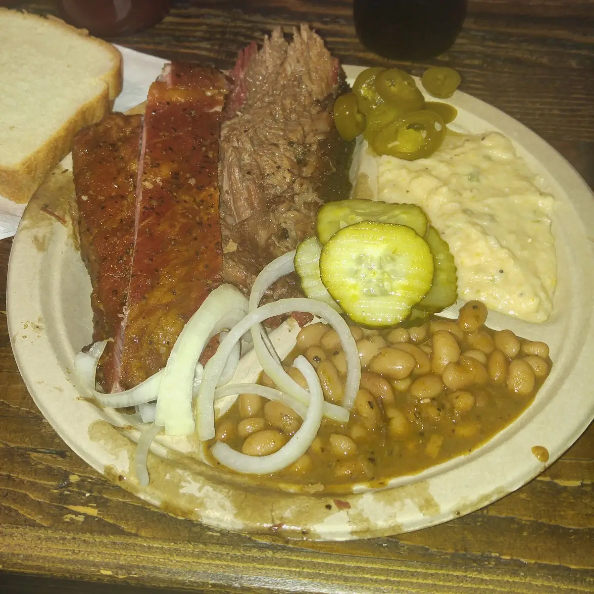 Brisket and Pork Ribs