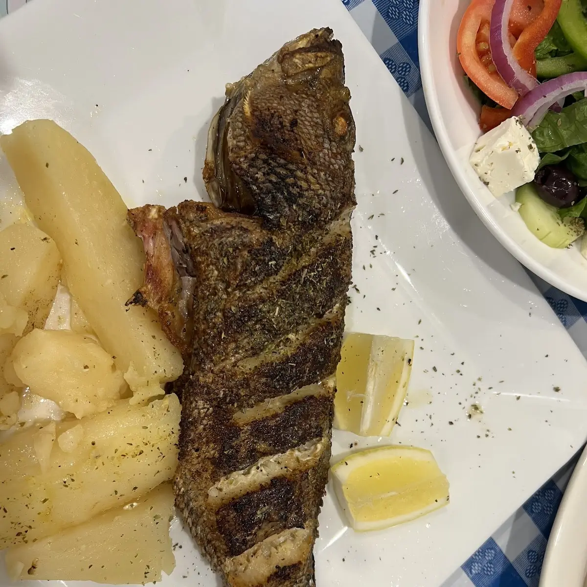 Whole Branzino