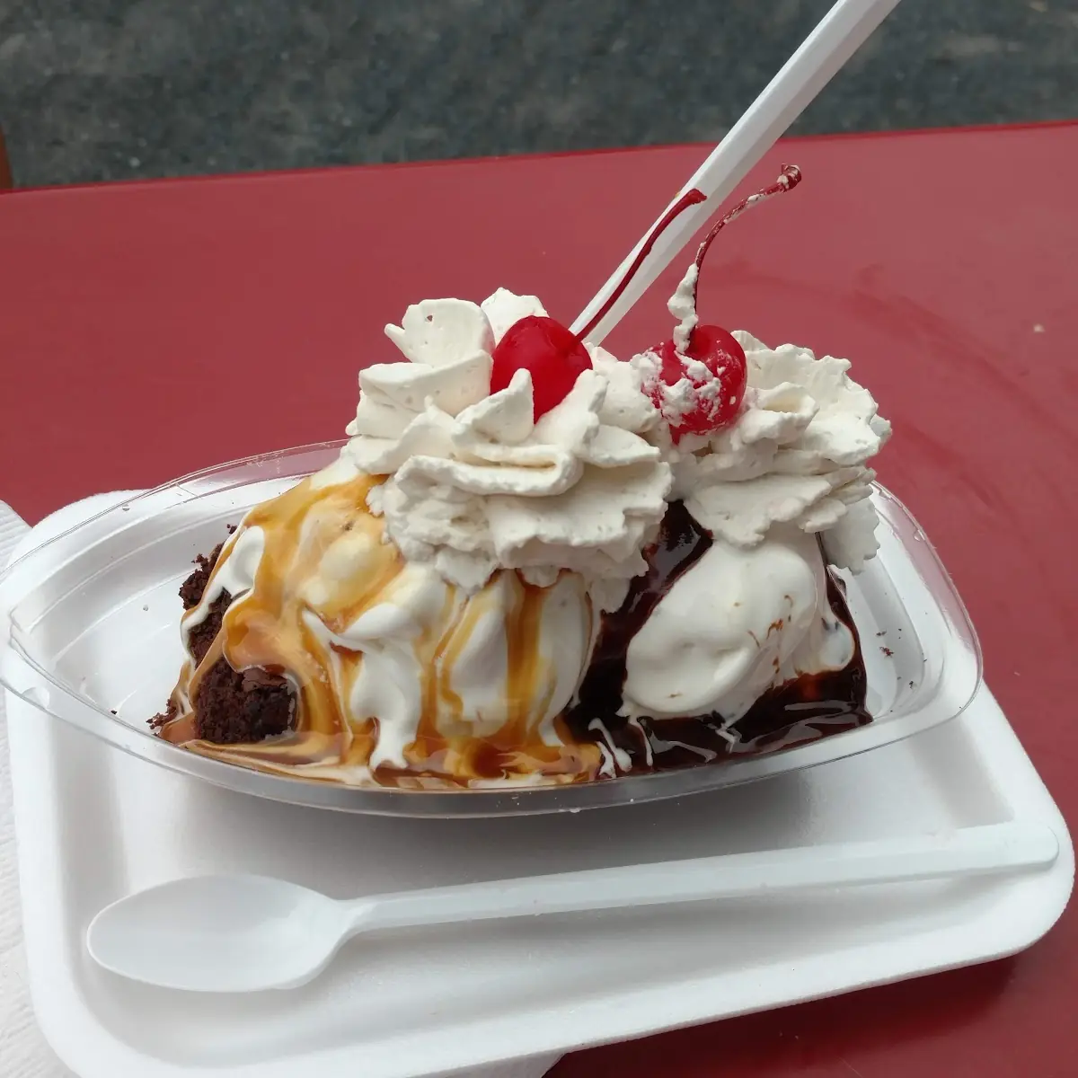 Brownie Sundae