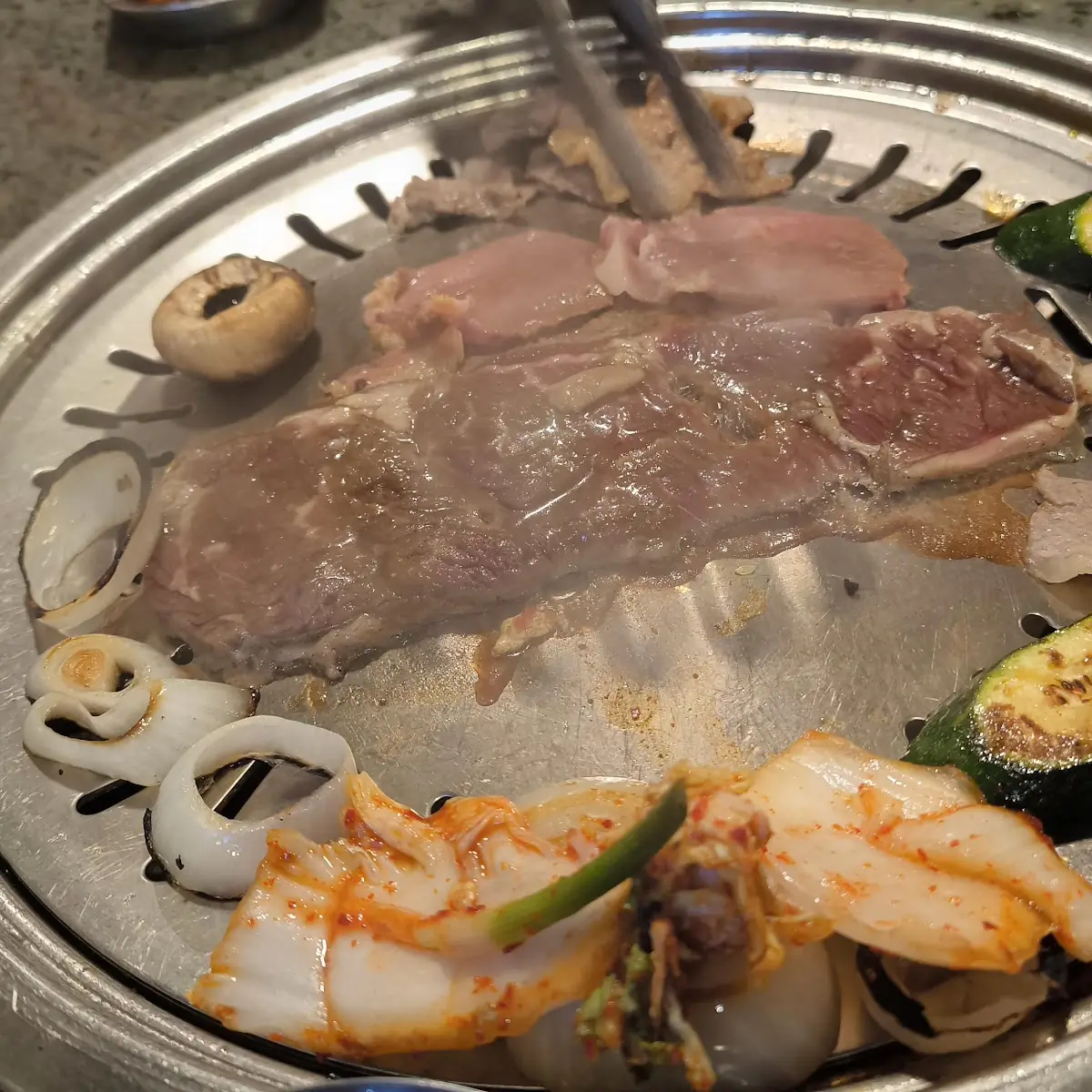 Pork Kalbi Beef Large Intestine