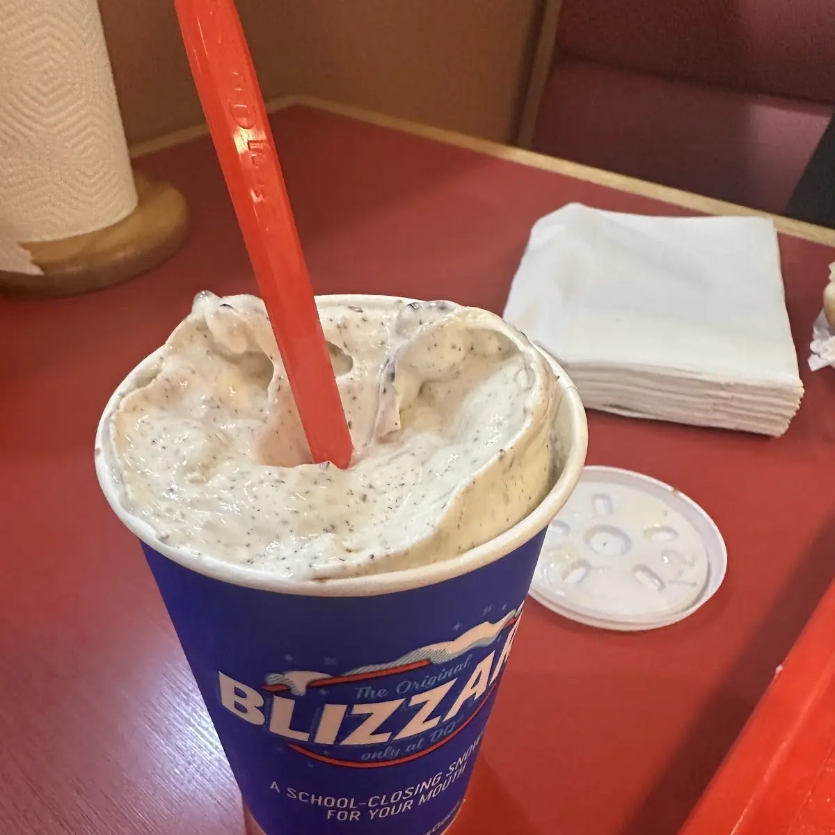Chocolate Chip Cookie Dough Blizzard Treat