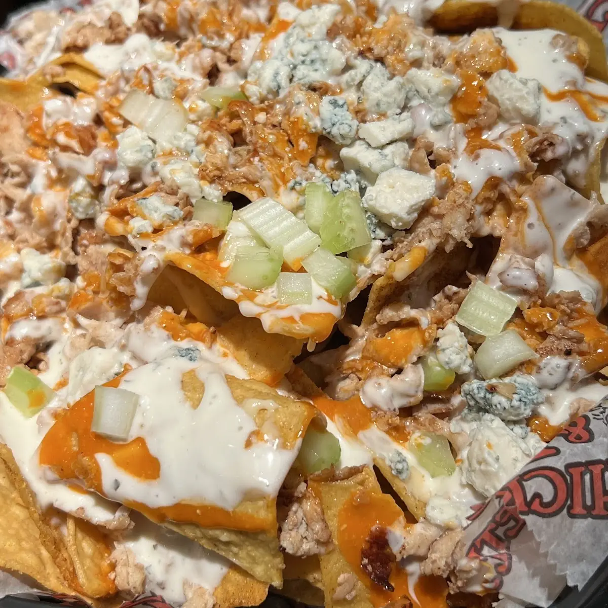 Buffalo Chicken Nachos