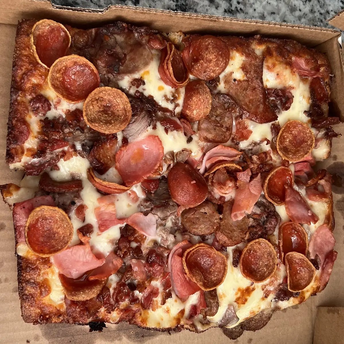 Cheese Bread with Pepperoni