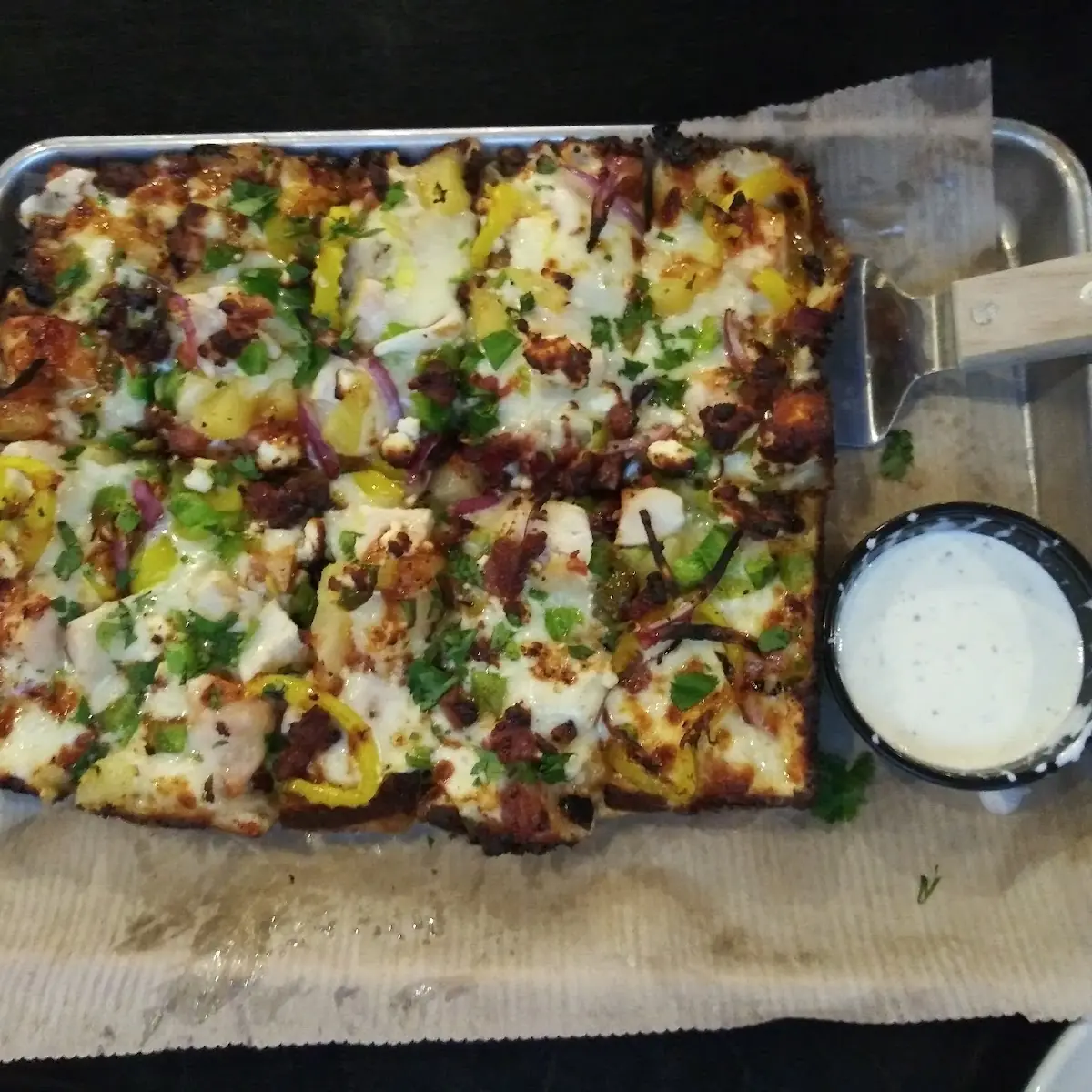Detroit Pizza & Salad