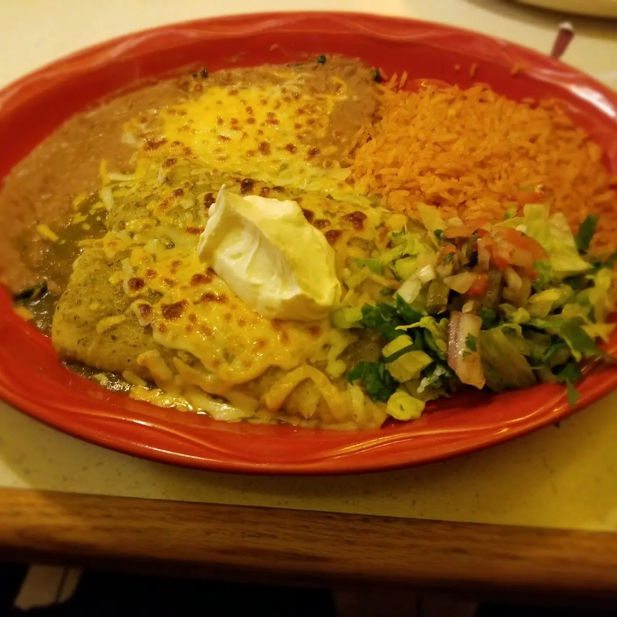 Spinach Enchiladas