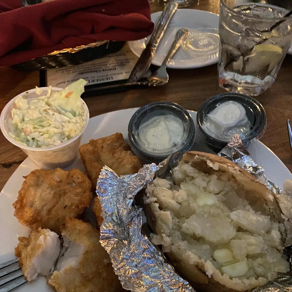 Deep Fried Cod