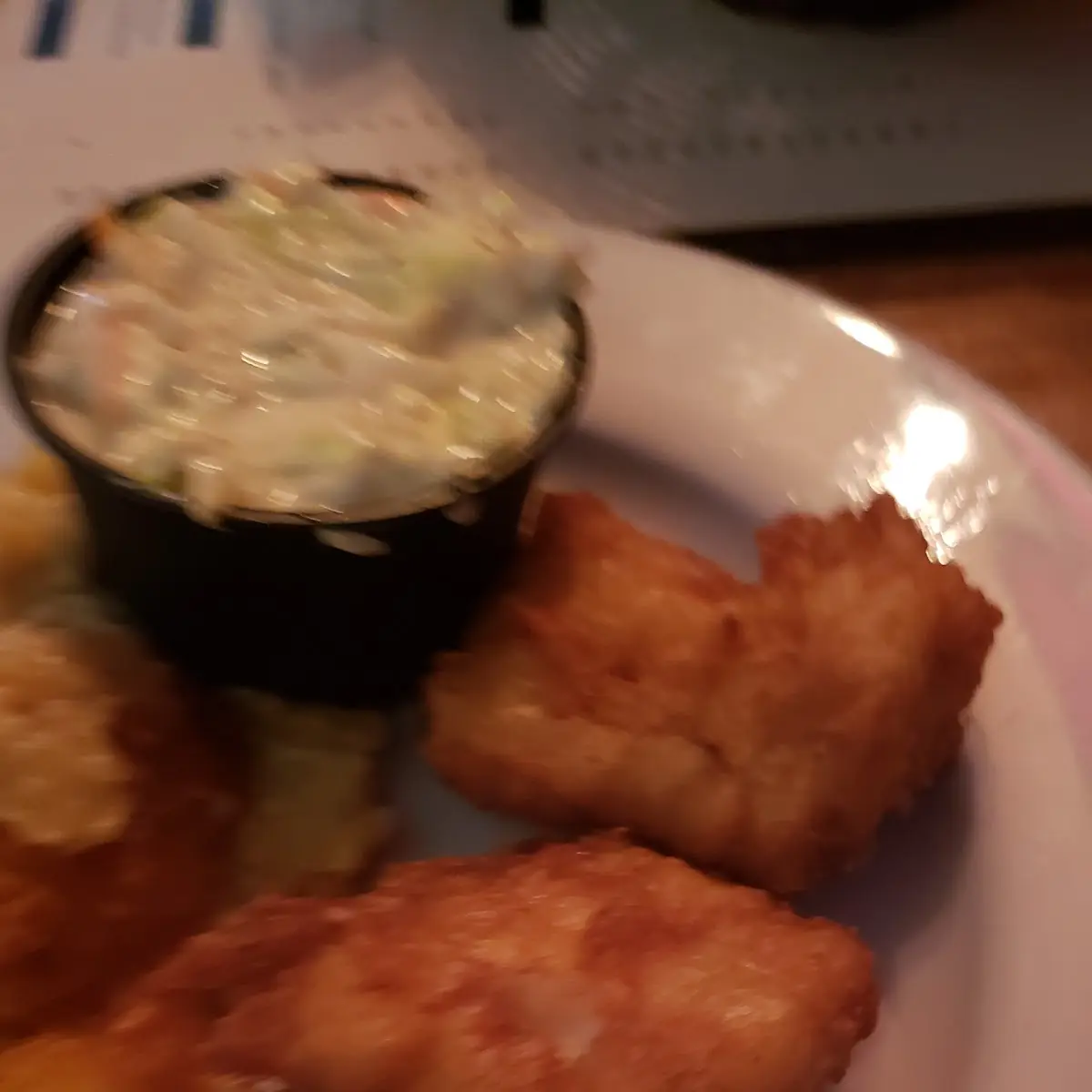 Greasy Cod Fish