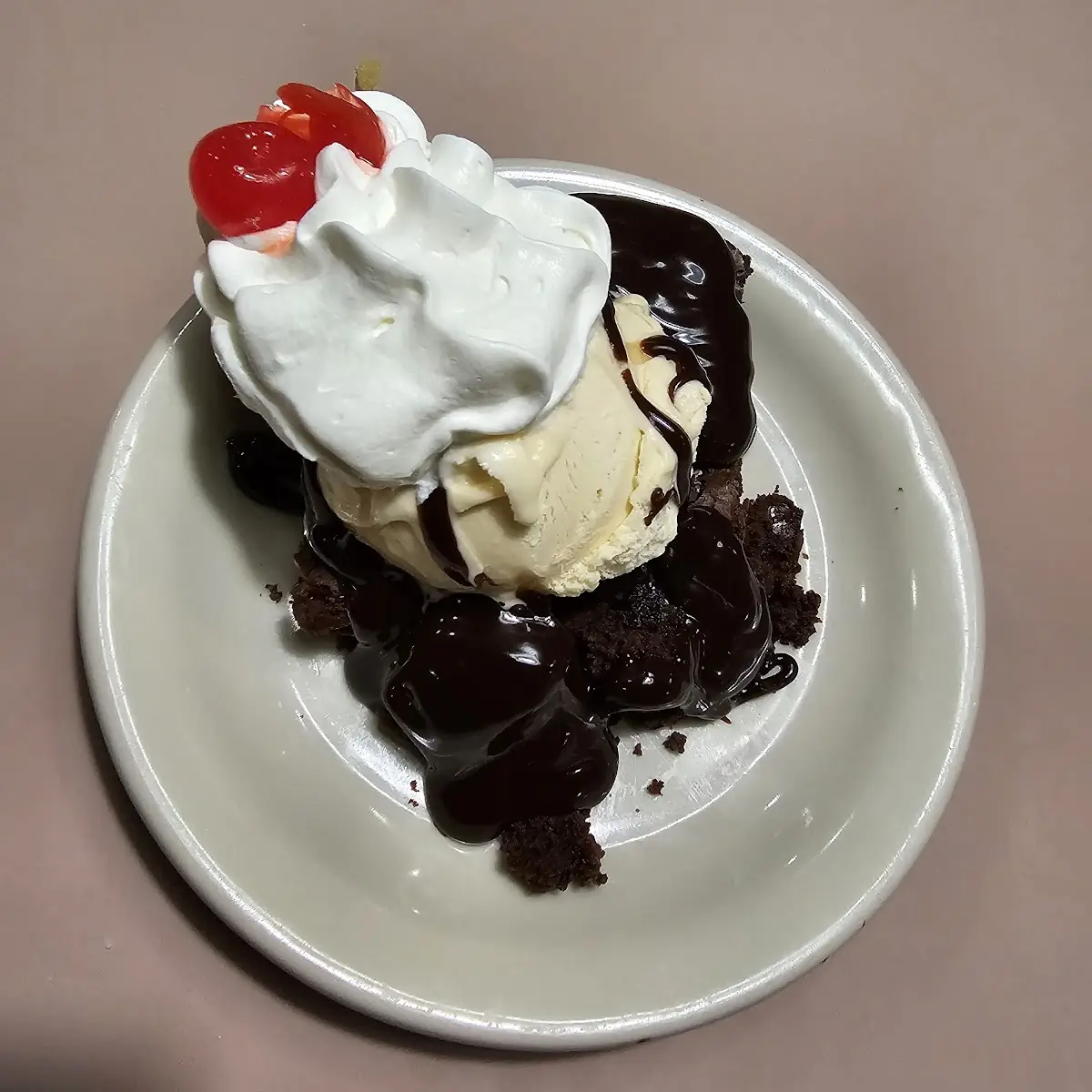 Brownie Sundae