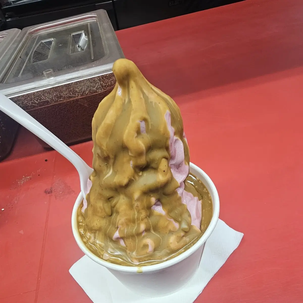 Vegan Peanut Butter with Raspberry Shell