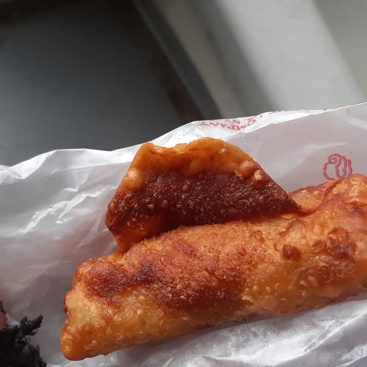 Burnt Egg Rolls Yuck