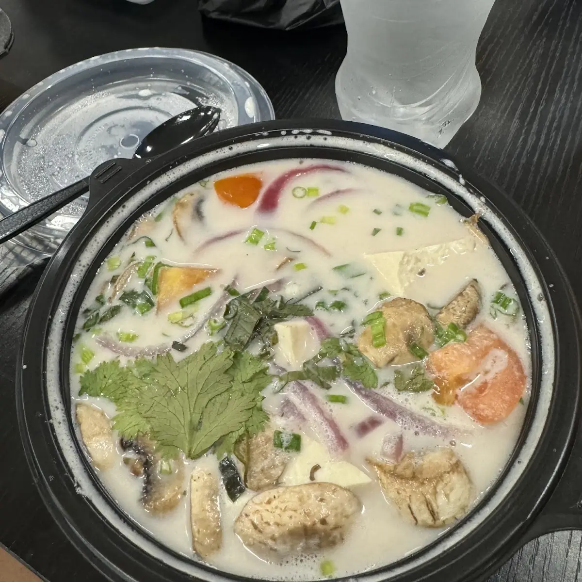 - Tom Kha Coconut Soup Tofu