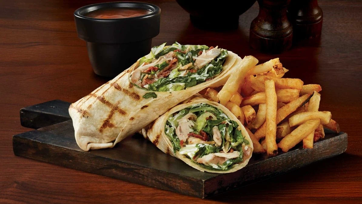 Rotisserie Chicken Club Wrap, Swiss Chalet
