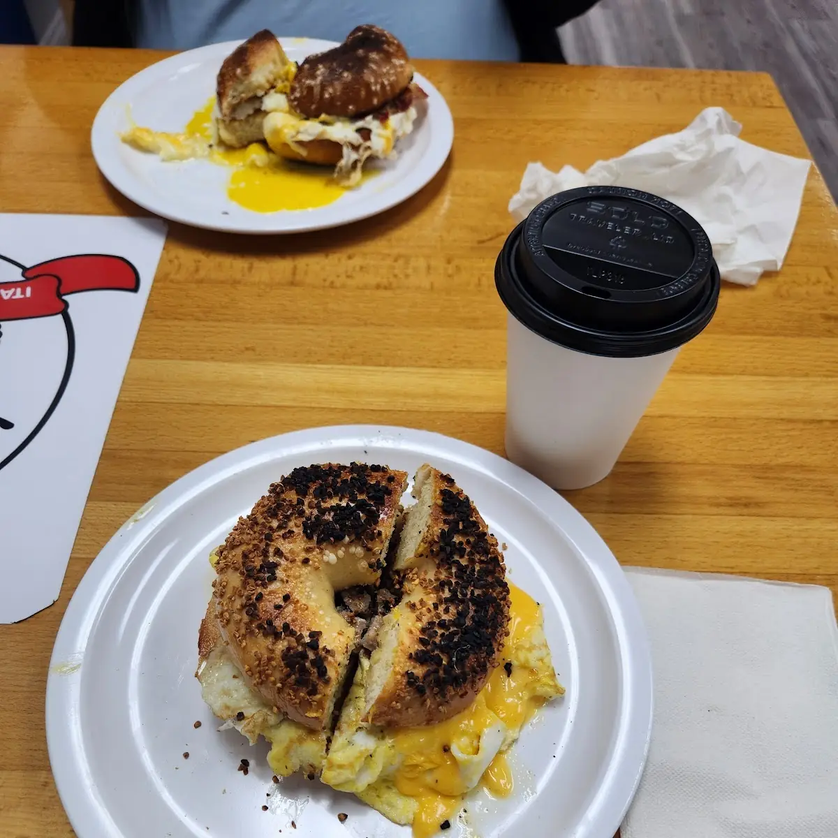 Bacon Egg and Cheese Bagel