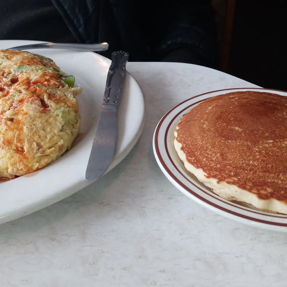 Steak Egg & Cheese Omelette