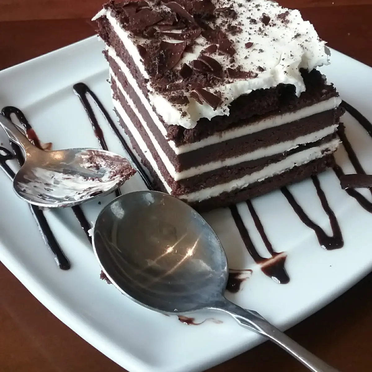Triple Brownie Lasagna