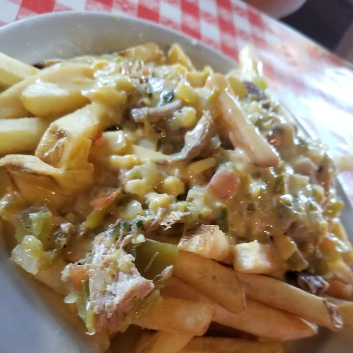 Green Chili Cheese Fries