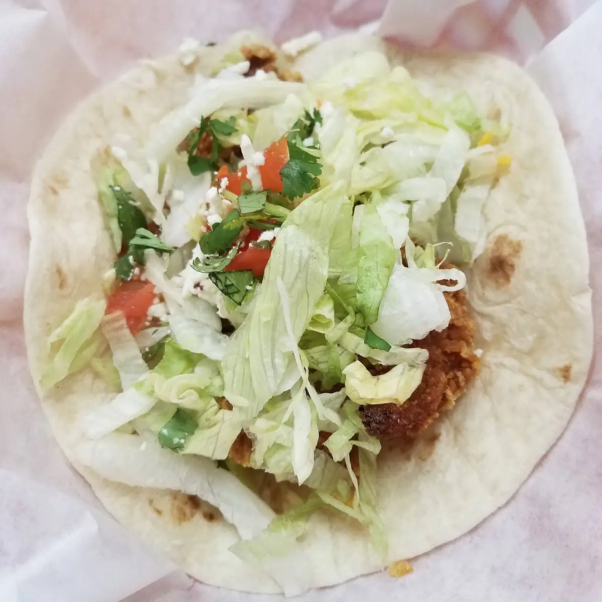 Tempura Shrimp Taco