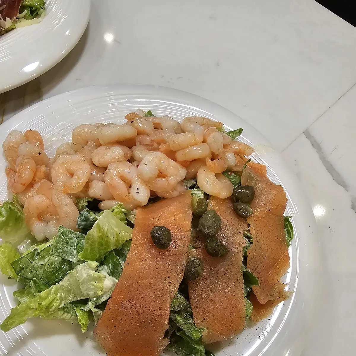 Smoked Salmon Shrimp Salad