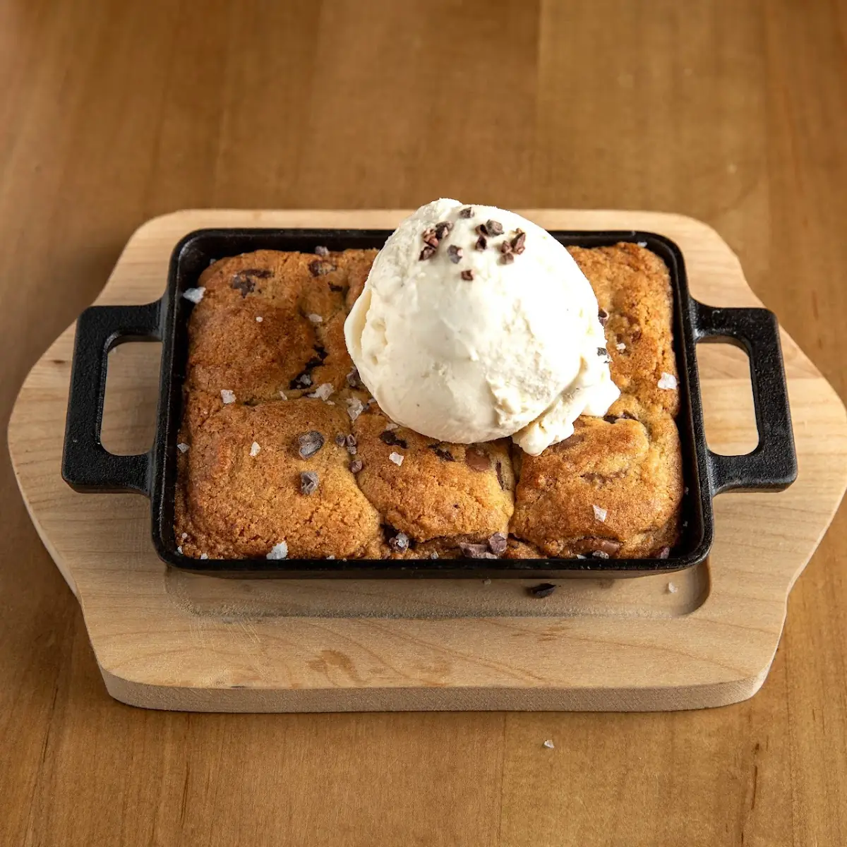 Warm Chocolate Chunk Cookie Skillet
