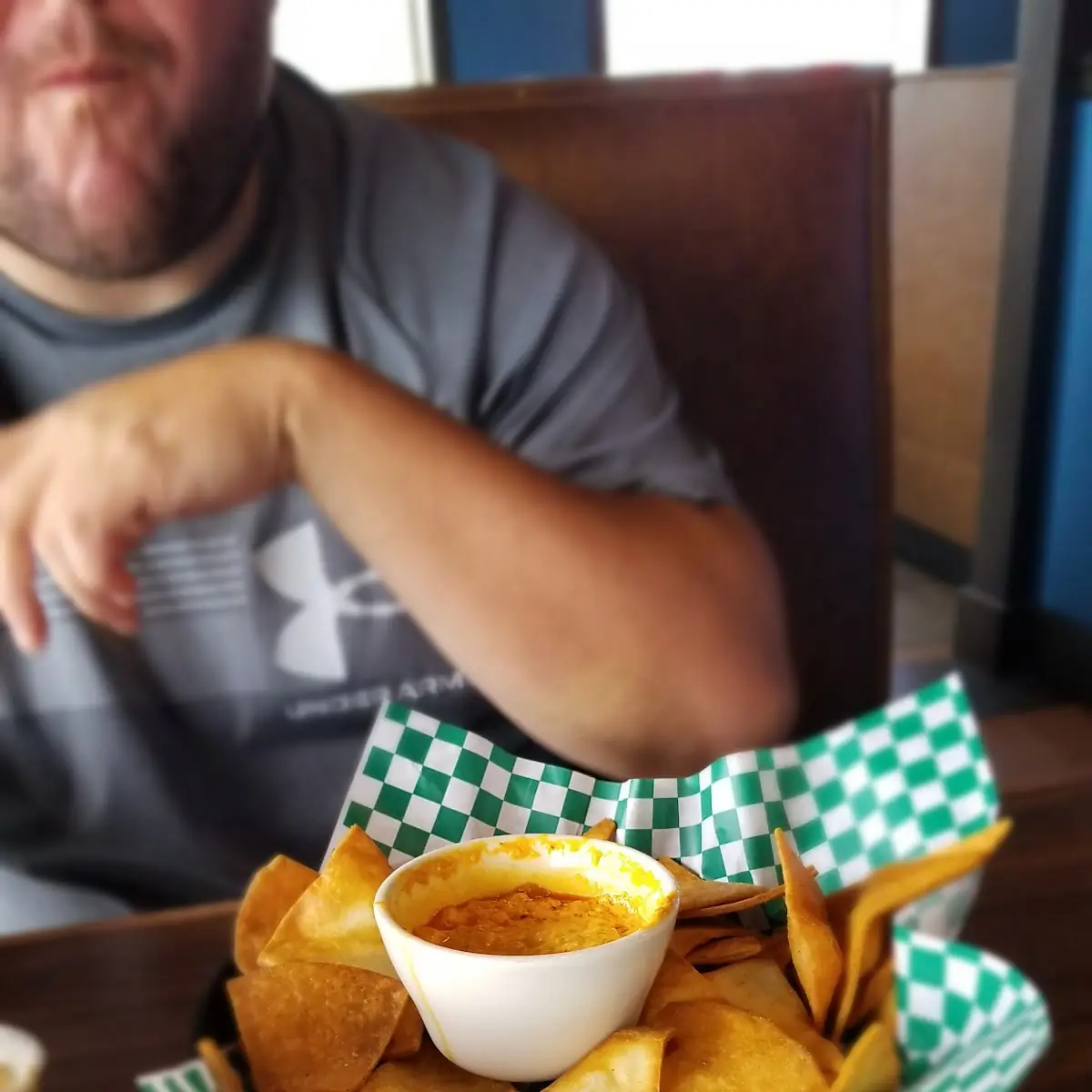 Buffalo Chicken Dip with House Chips