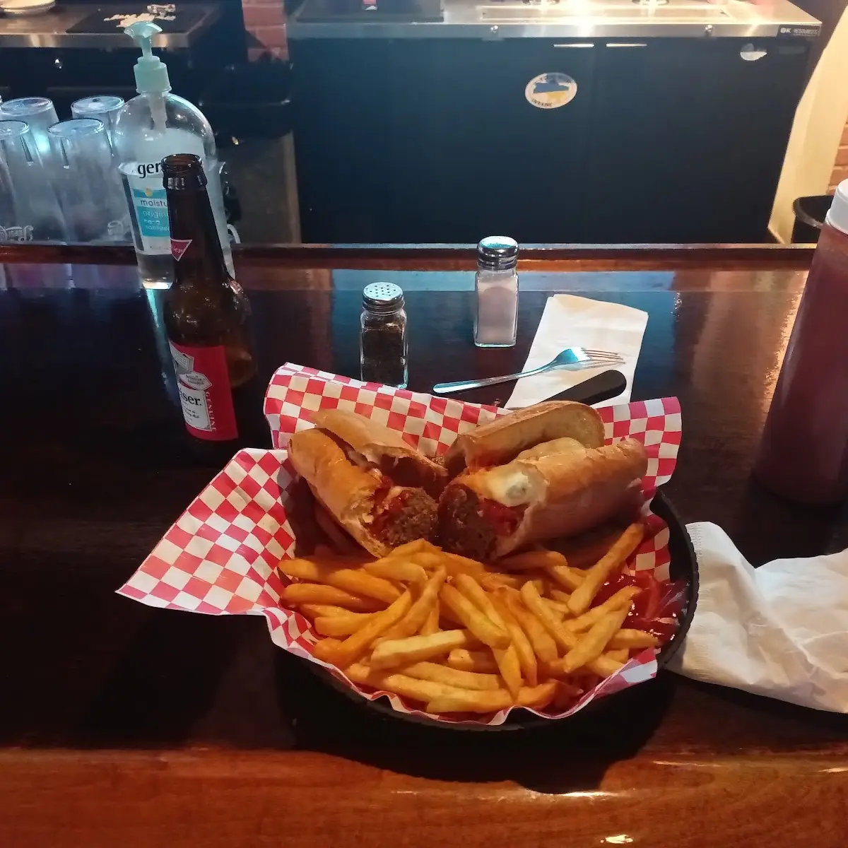 Meatball Parmigiana Sub