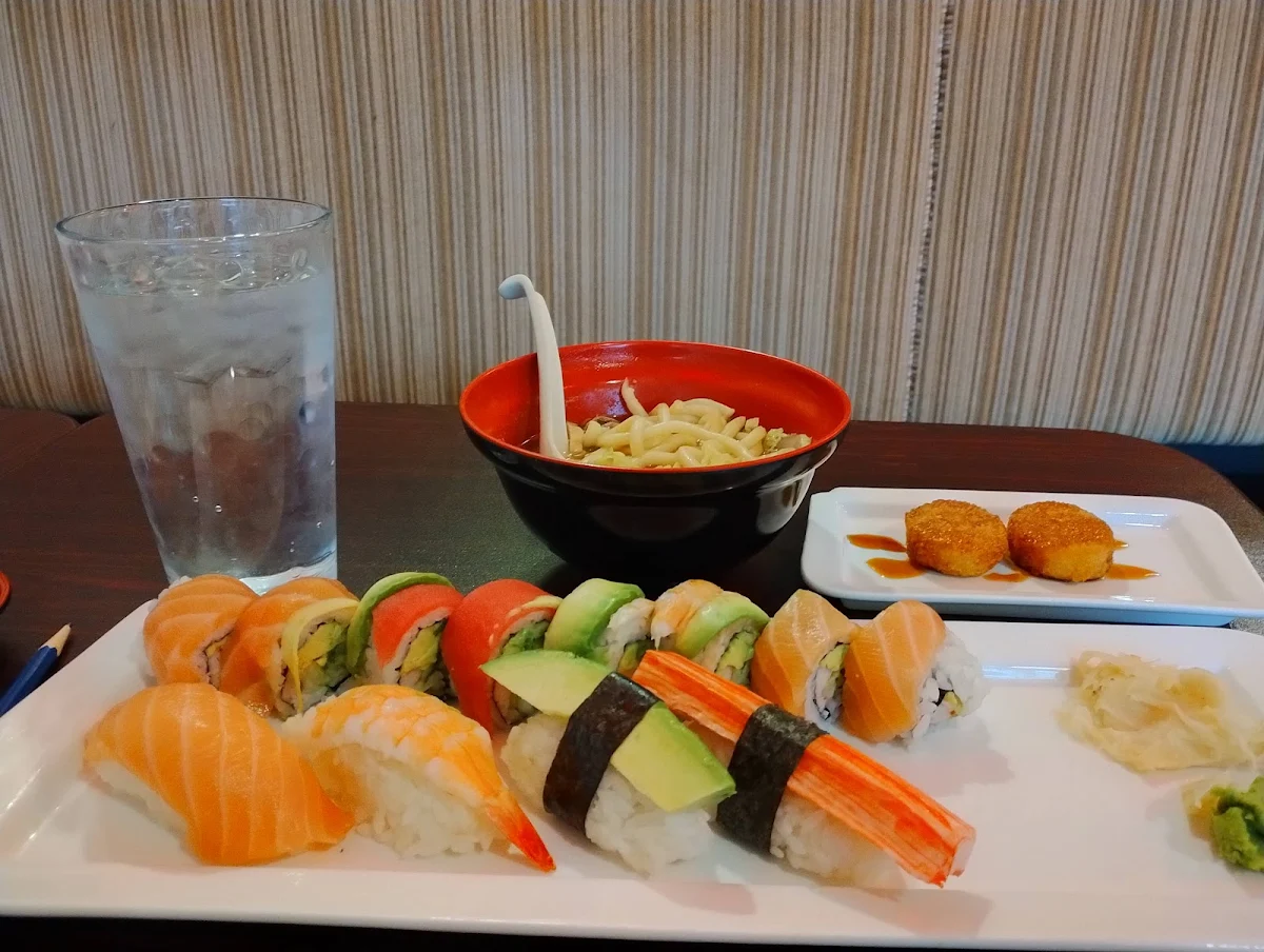Sushi Scallops, Wasabi Asian Cuisine