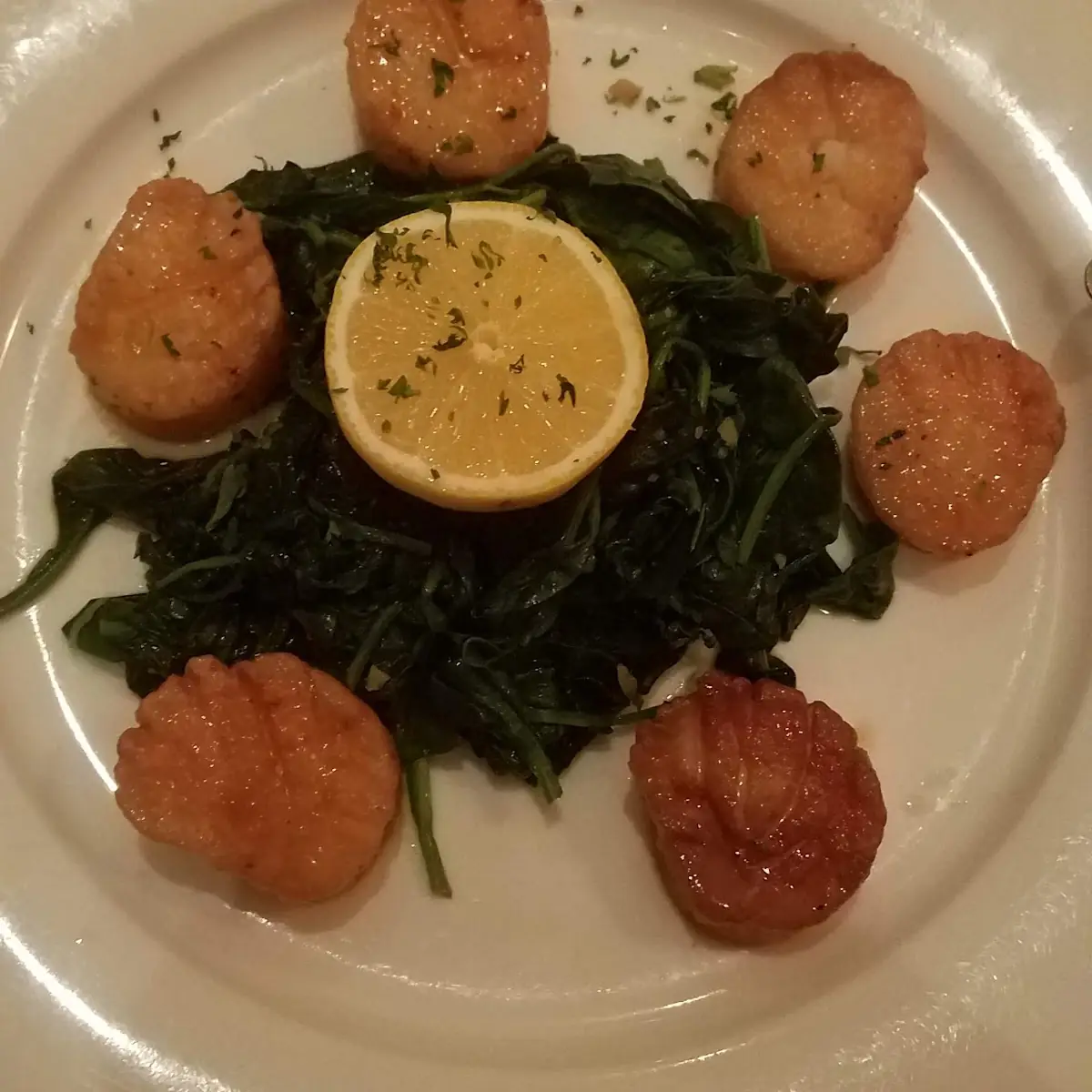 Seared Scallops