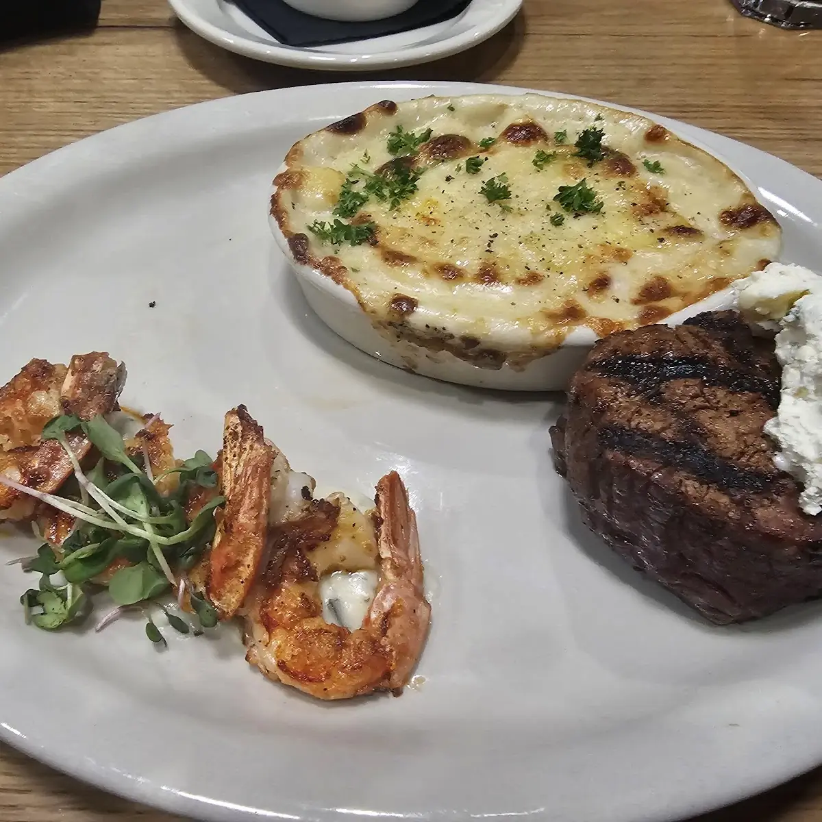 Filet Mignon and Baked Potato Casserole