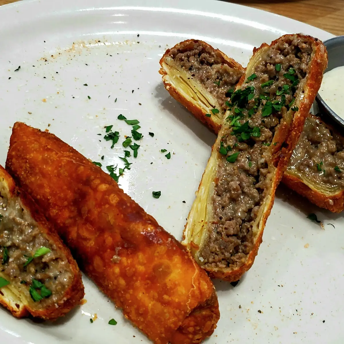 Steak Egg Rolls